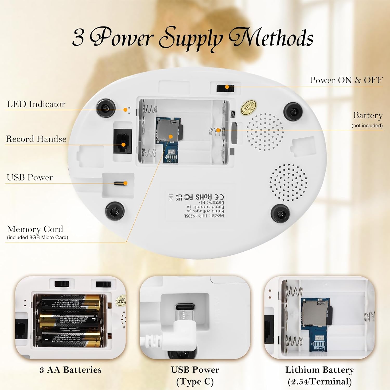 Audio Guest Book Wedding Phone