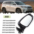 Heated Side Mirror with Turn Signal for Toyota Highlander