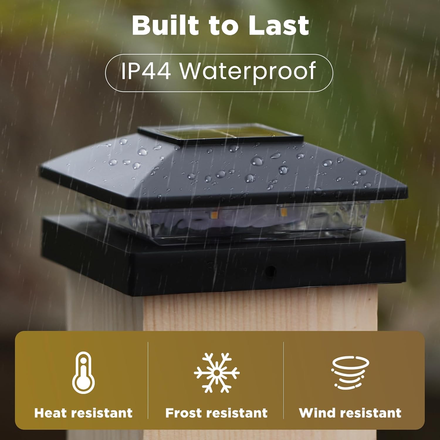 Bright Warm White for Patio