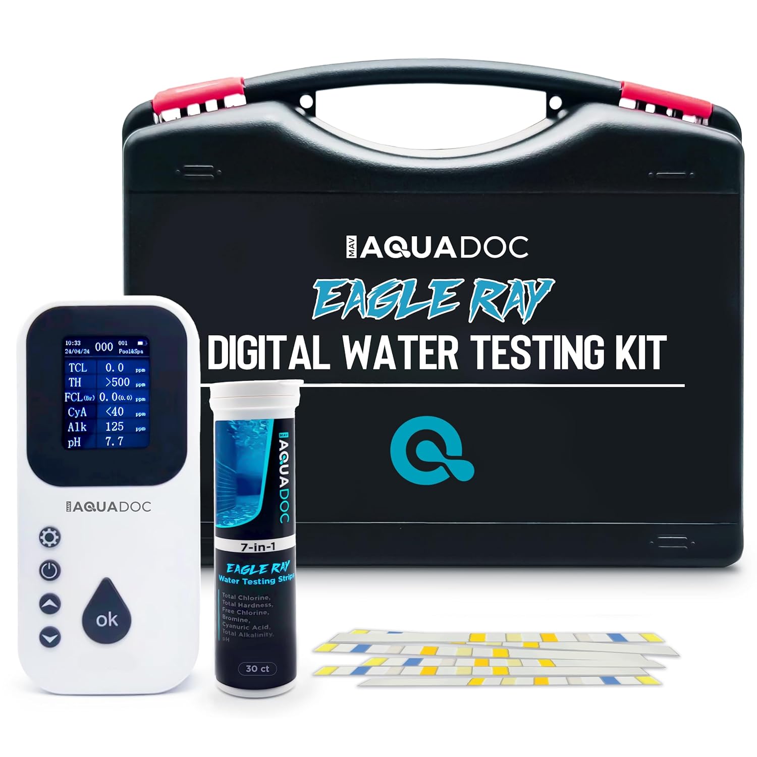 AquaDoc Digital Water Testing Kit