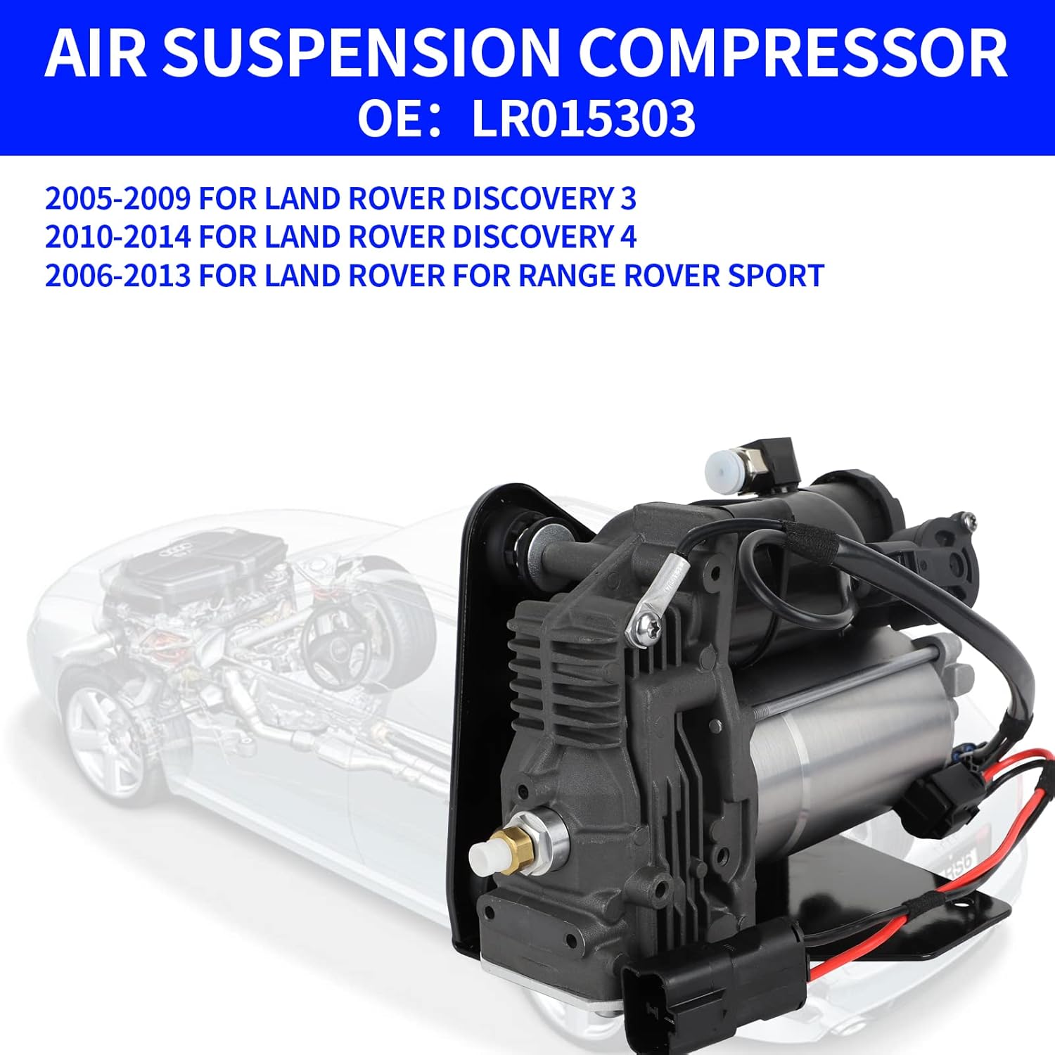 Air Suspension Compressor Pump Replacement for Land Rover LR3