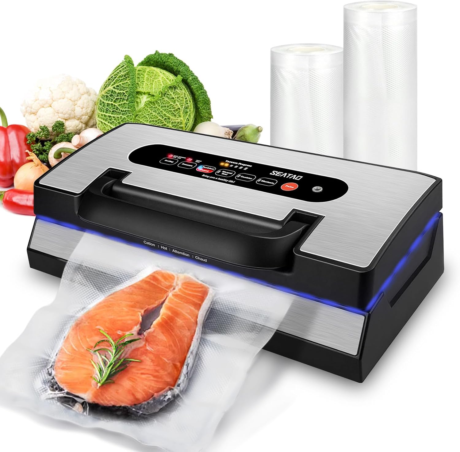 LED Lights Vacuum Sealer