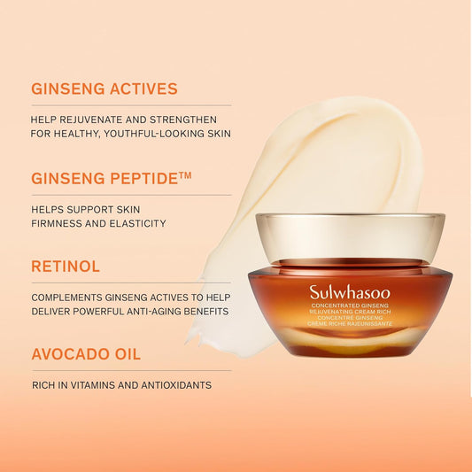 Sulwhasoo Concentrated Ginseng Rejuvenating Cream Rich