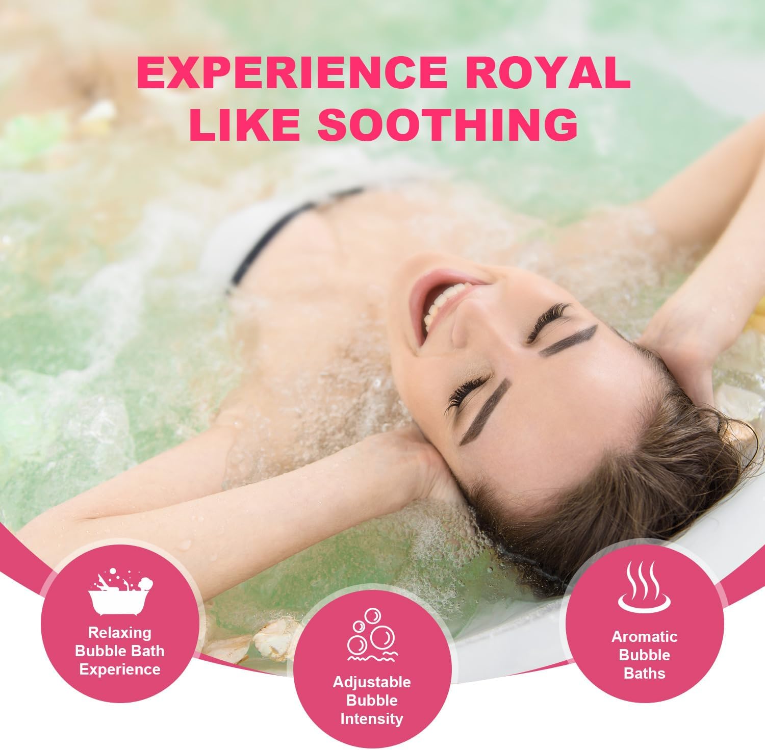 Portable Spa Bubble Bath Massager