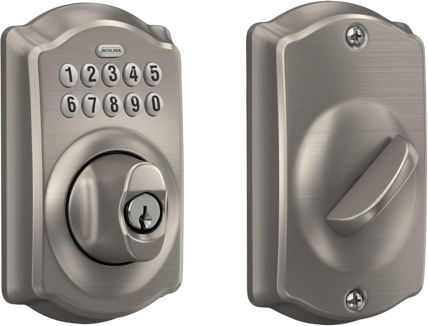 Schlage BE365 V CAM 619 Camelot Keypad Deadbolt