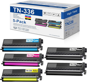 TN-336 toner cartridge 5-pack