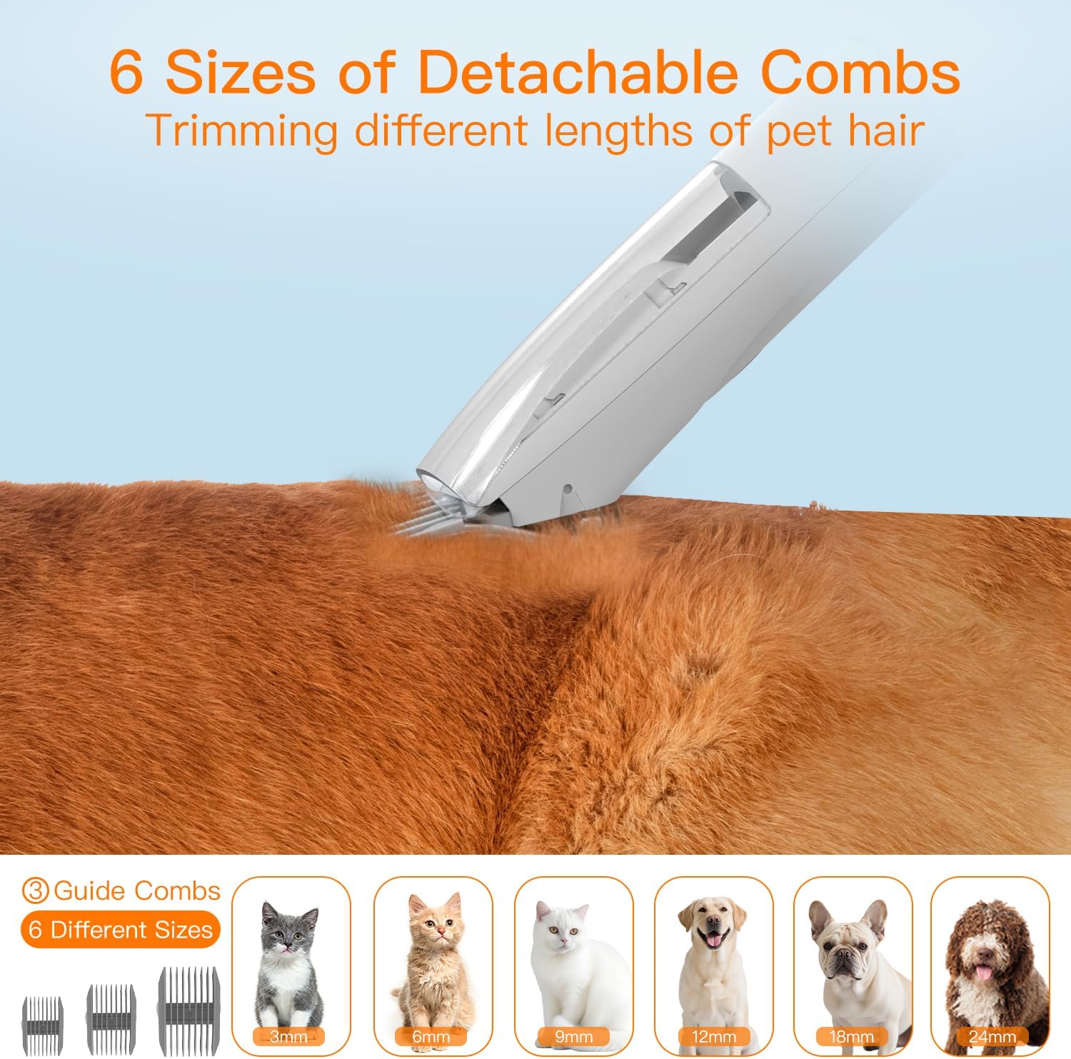 2L Large Capacity Dog Grooming Kit
