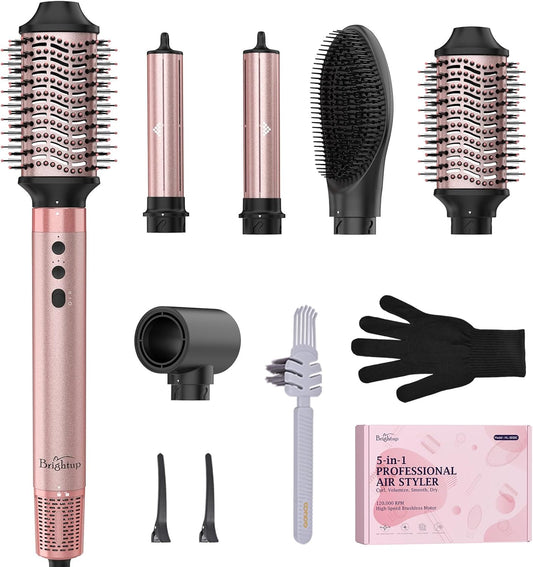 Brightup 5-in-1 High-Speed Hot Air Styler