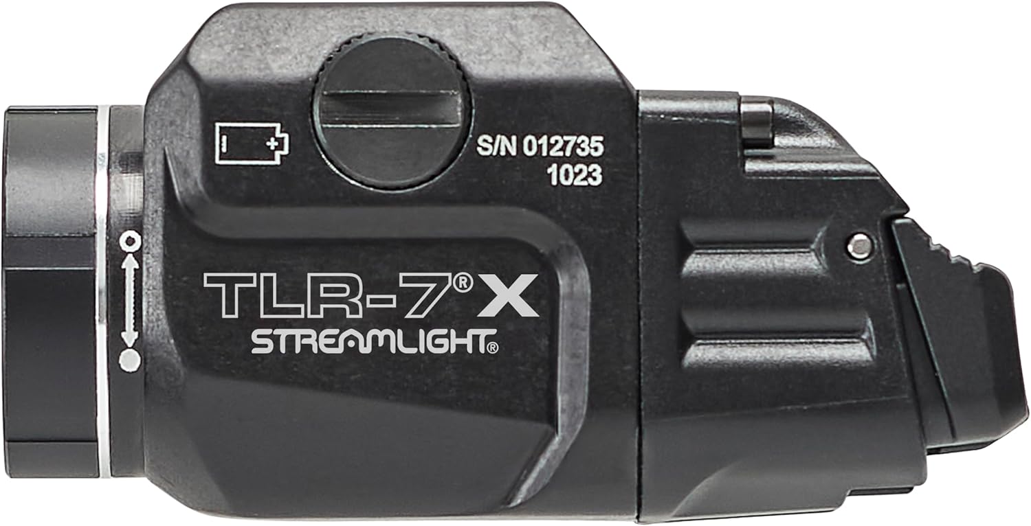 Streamlight 69424 TLR-7 X 500-Lumen Compact Tactical Weapon Light