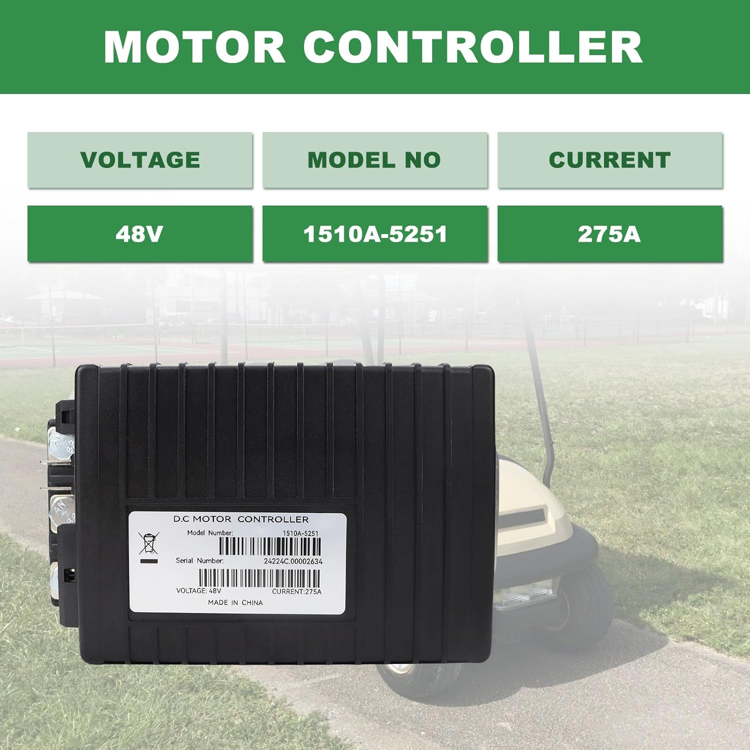 48V 275A Motor Controller