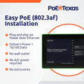 PoE Texas 8-Inch Touchscreen Conference Room Scheduler Tablet