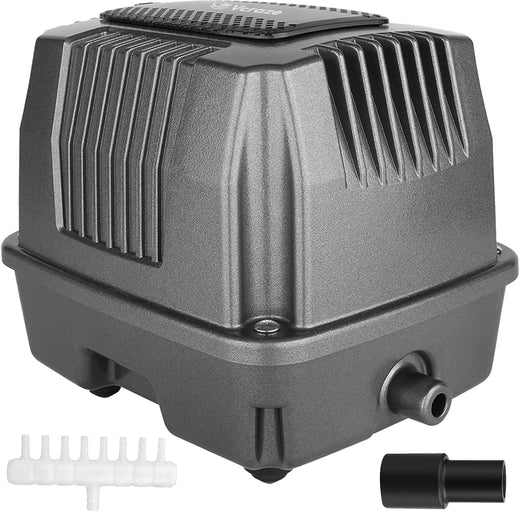 VCRAZE KP-40 Linear Air Pump – 635GPH Pond Aerator for Koi Ponds & Aquariums