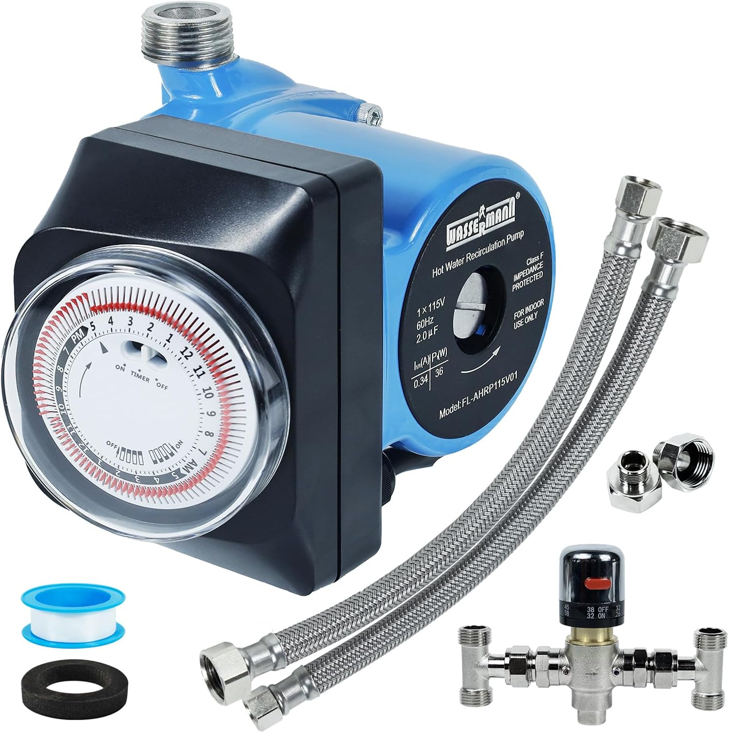 Wassermann Instant Hot Water Recirculating Pump Kit