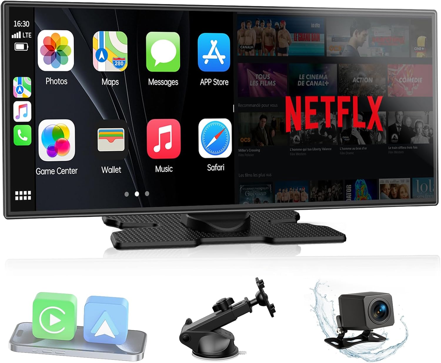 LAMTTO 11'' Wireless CarPlay Screen