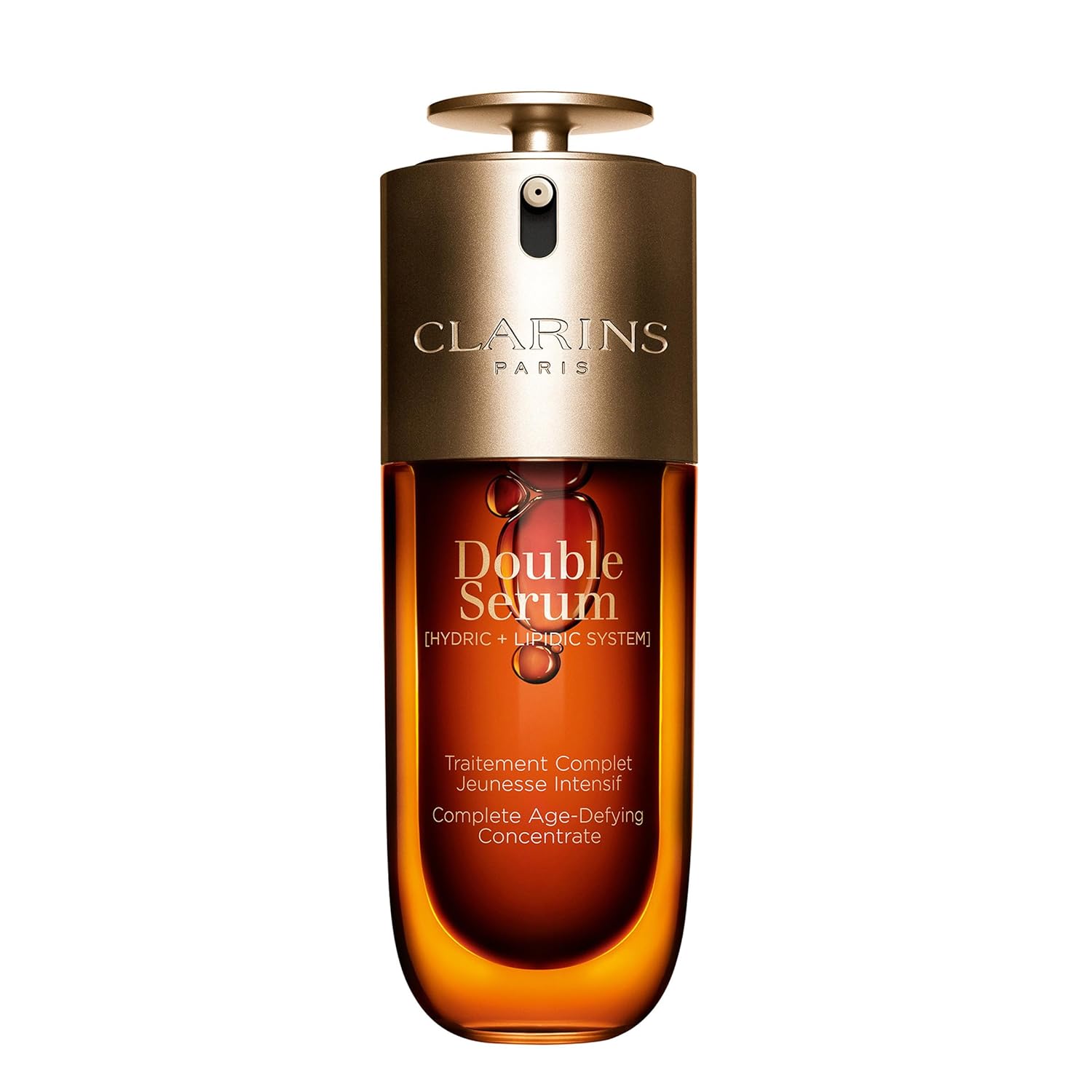 Clarins Double Serum application