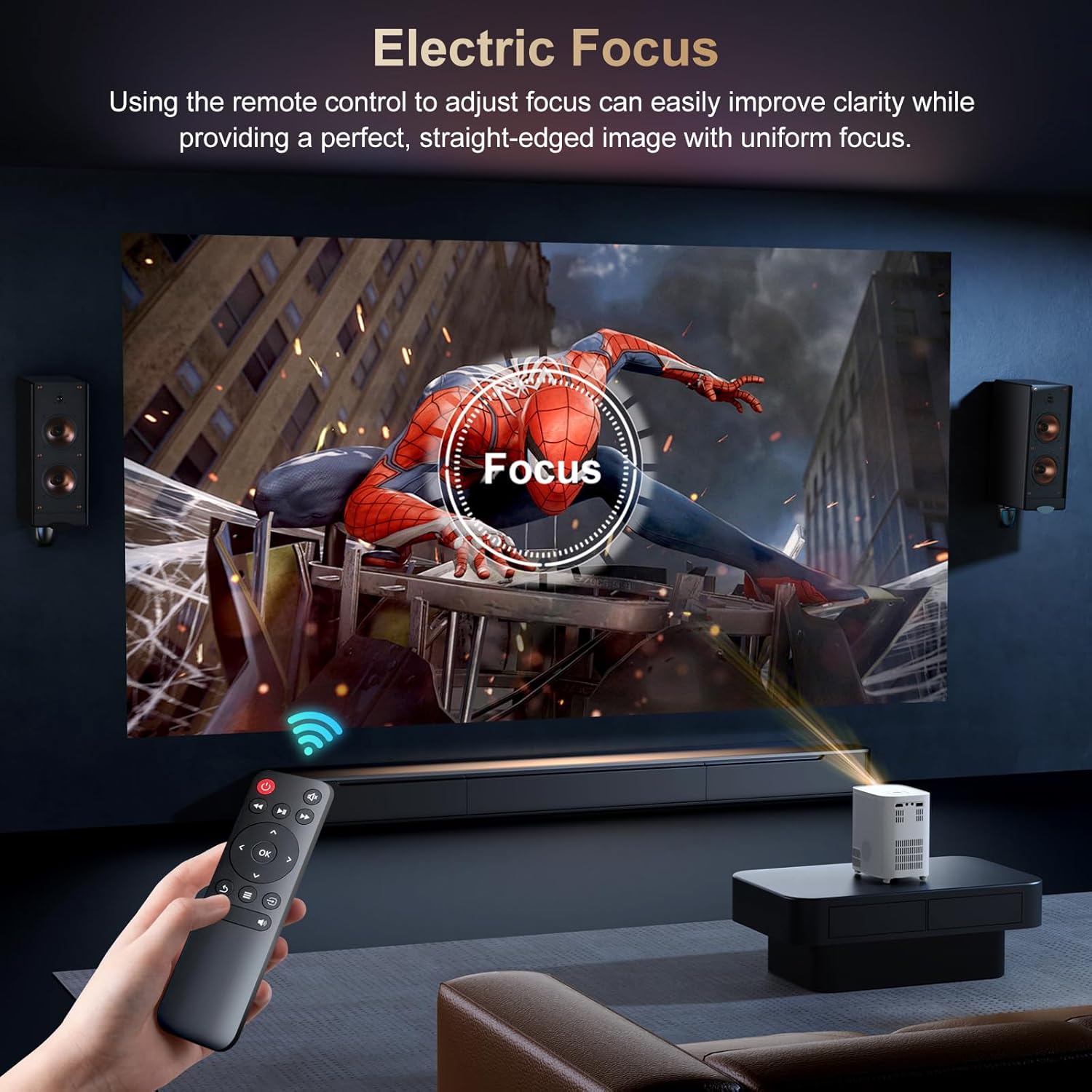 Agreago Electric Focus Projector