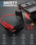 BRPOM Car Jump Starter with Air Compressor