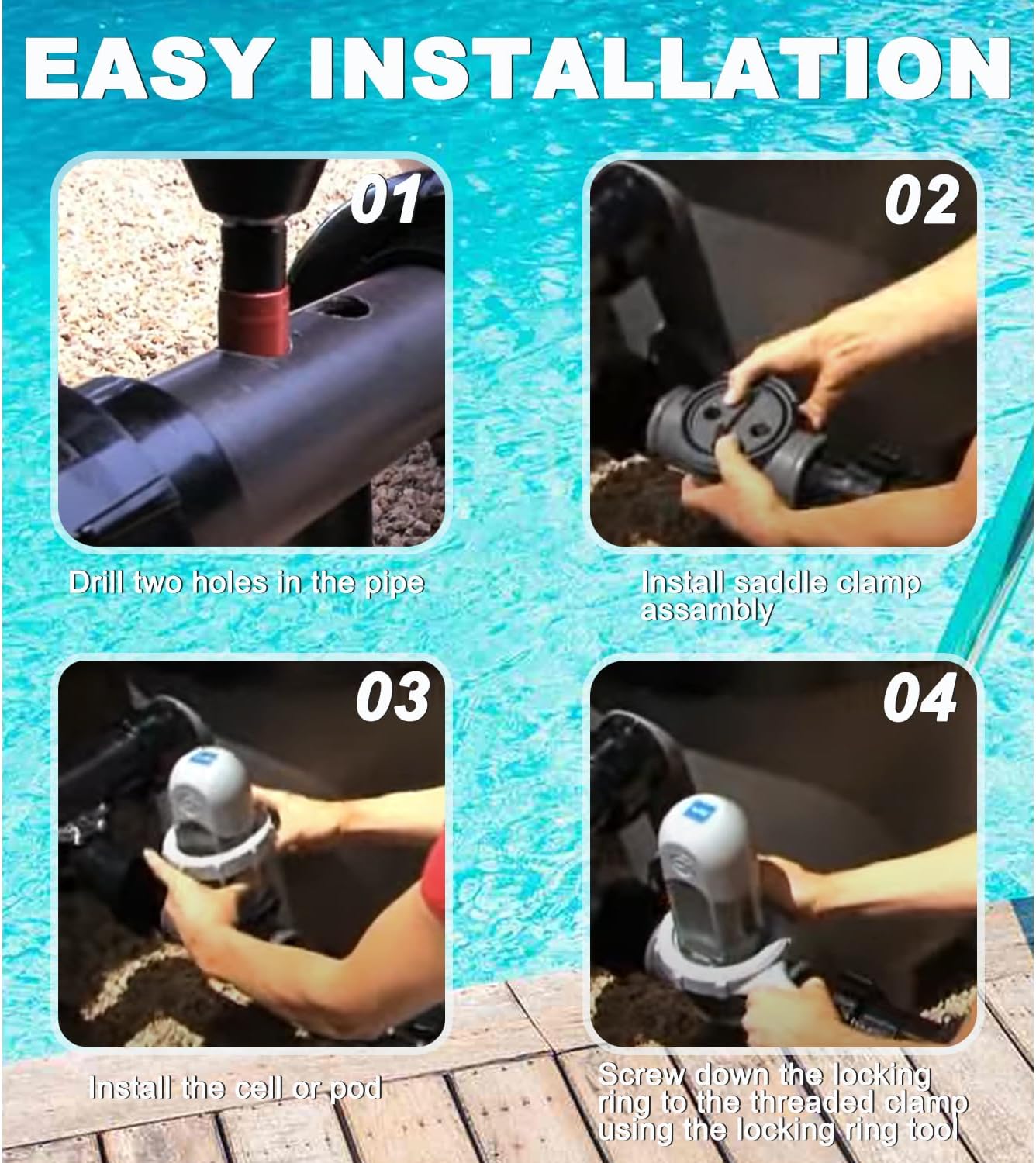 Jandy AquaPure Ei Series Saddle Clamp