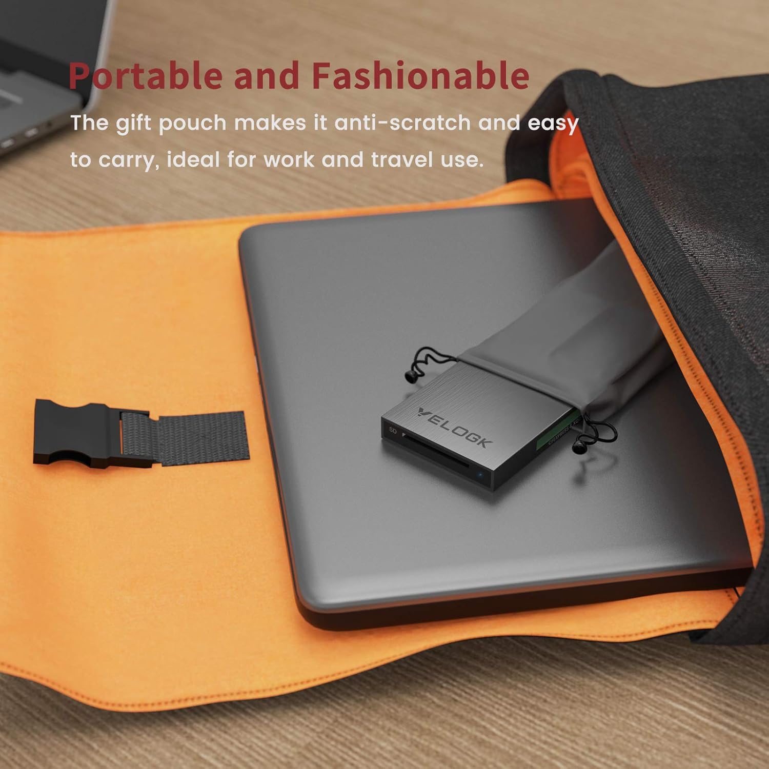 VELOGK 3-in-1 CFexpress/XQD/SD Card Reader USB C