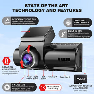 Dash Cam with App Control