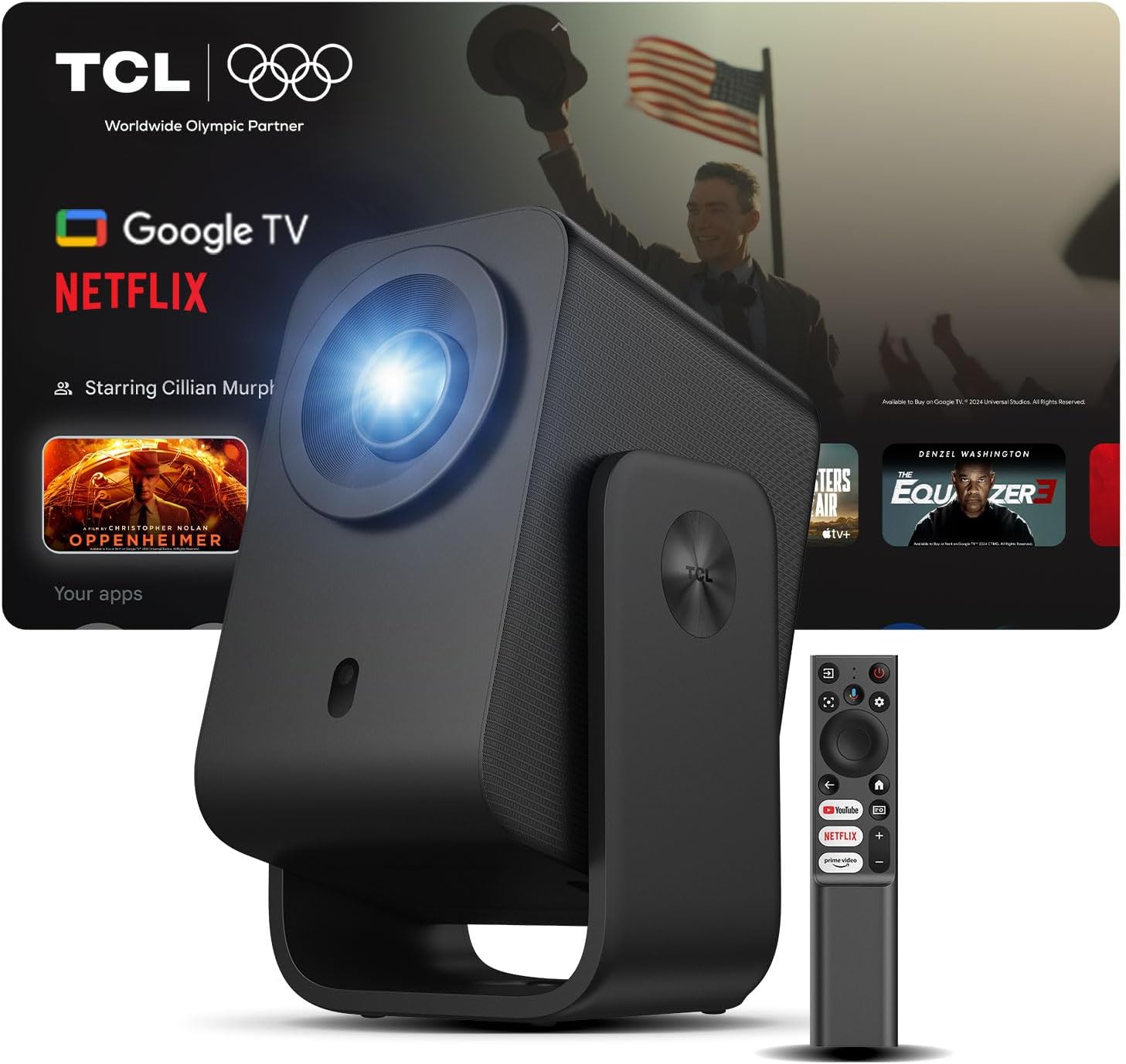 TCL C1 Google TV Portable Outdoor Projector