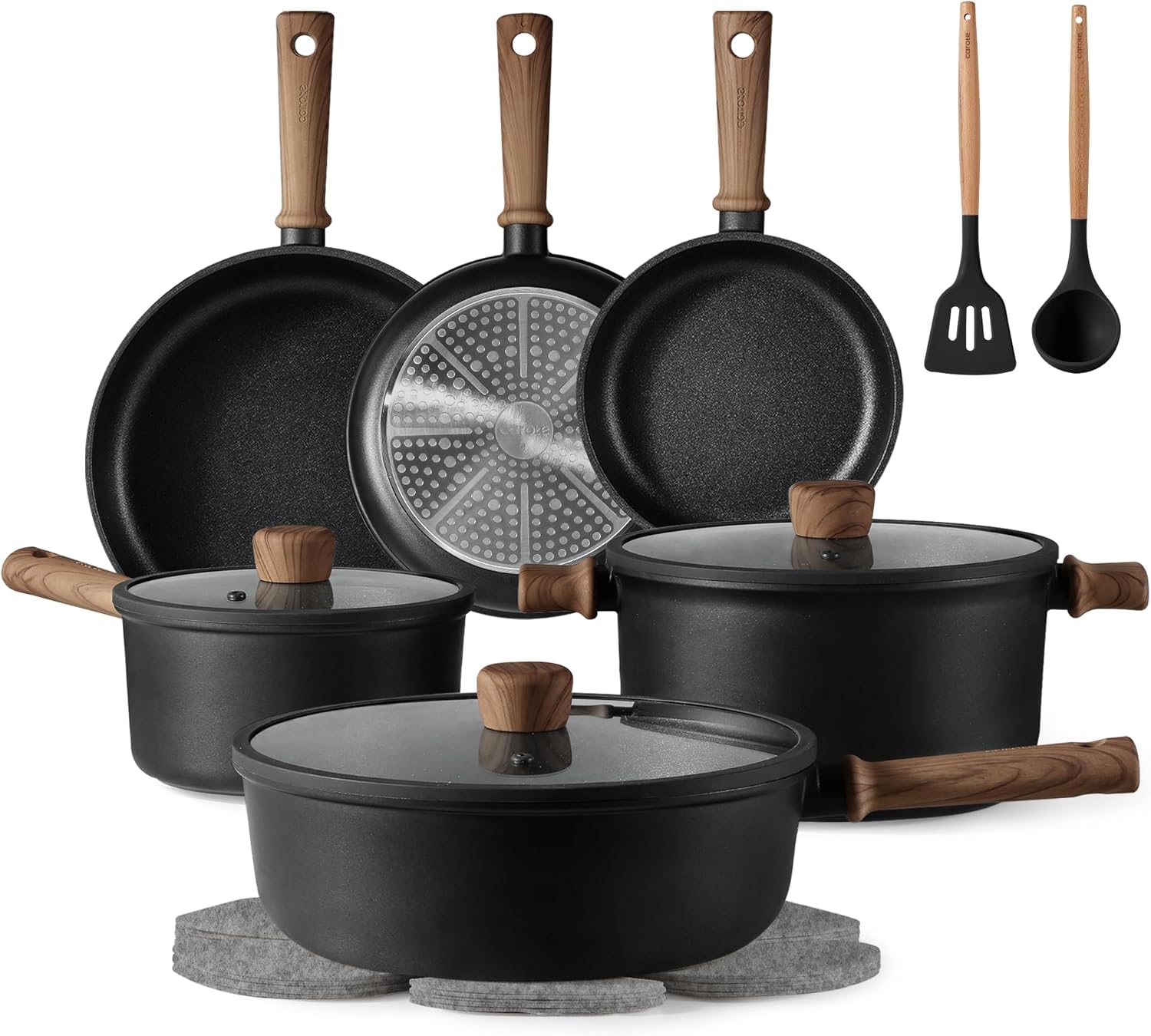 CAROTE Nonstick Pots and Pans Set