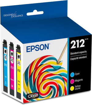 EPSON 212 Claria Ink Standard Capacity Color Combo Pack