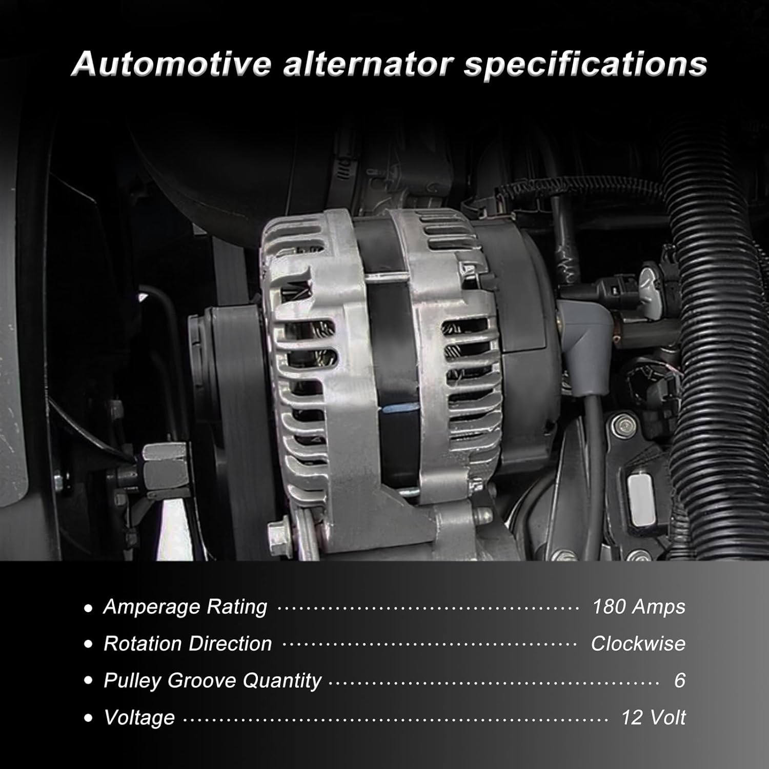 Alternator for Chrysler 200 2011-2013