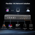 Binardat 8 Port 10 Gigabit Managed Switch