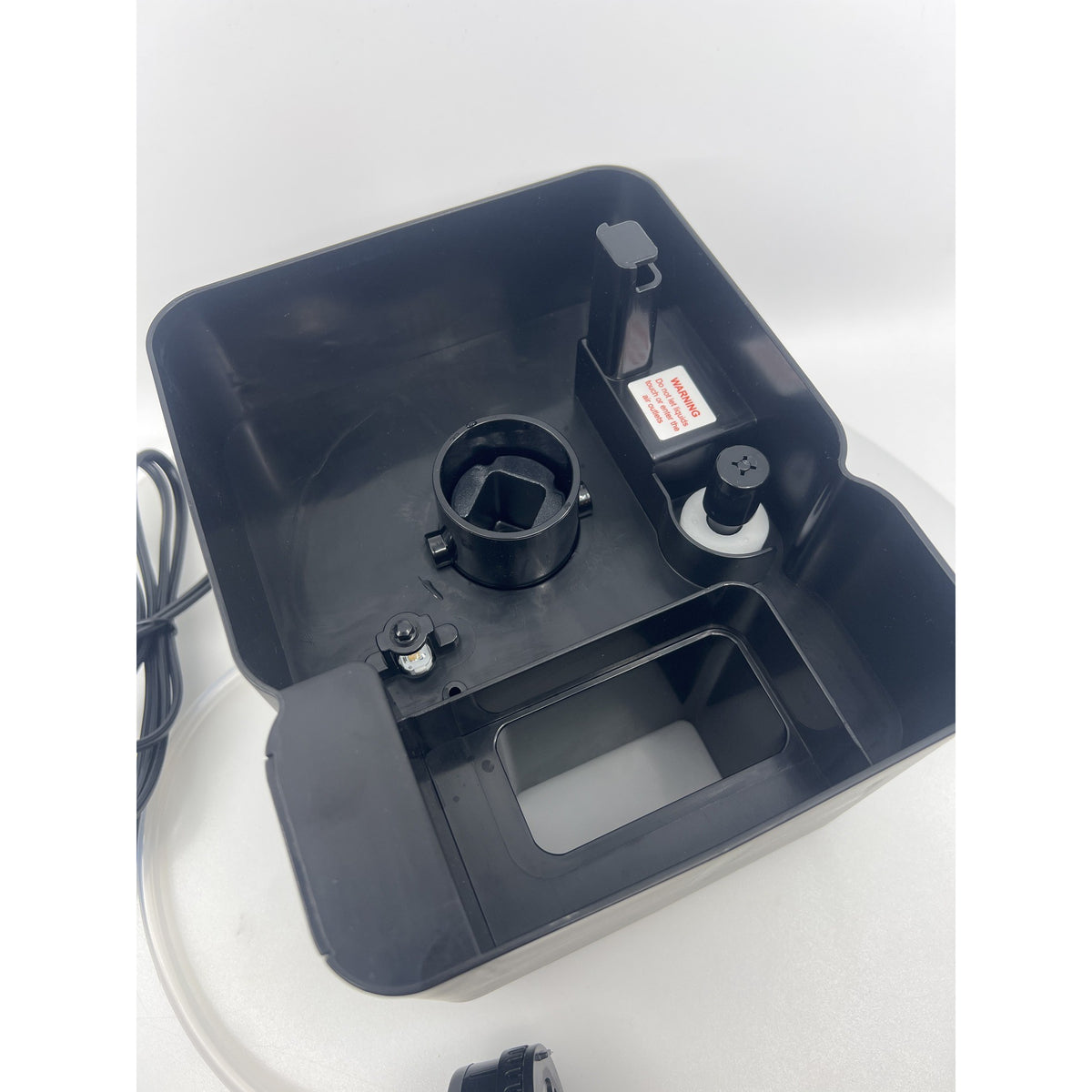 Zeova HQ-JS2418W Warm & Cool Mist Humidifier 13L Black Like New — photo 6
