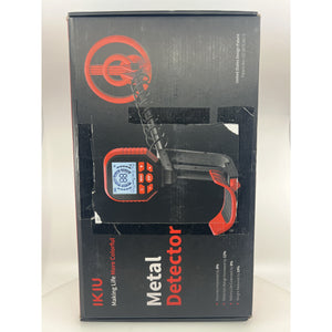 IKIU Metal Detector LCD IP68 Waterproof Adjustable Stem Matte Black Factory Seal — photo 1