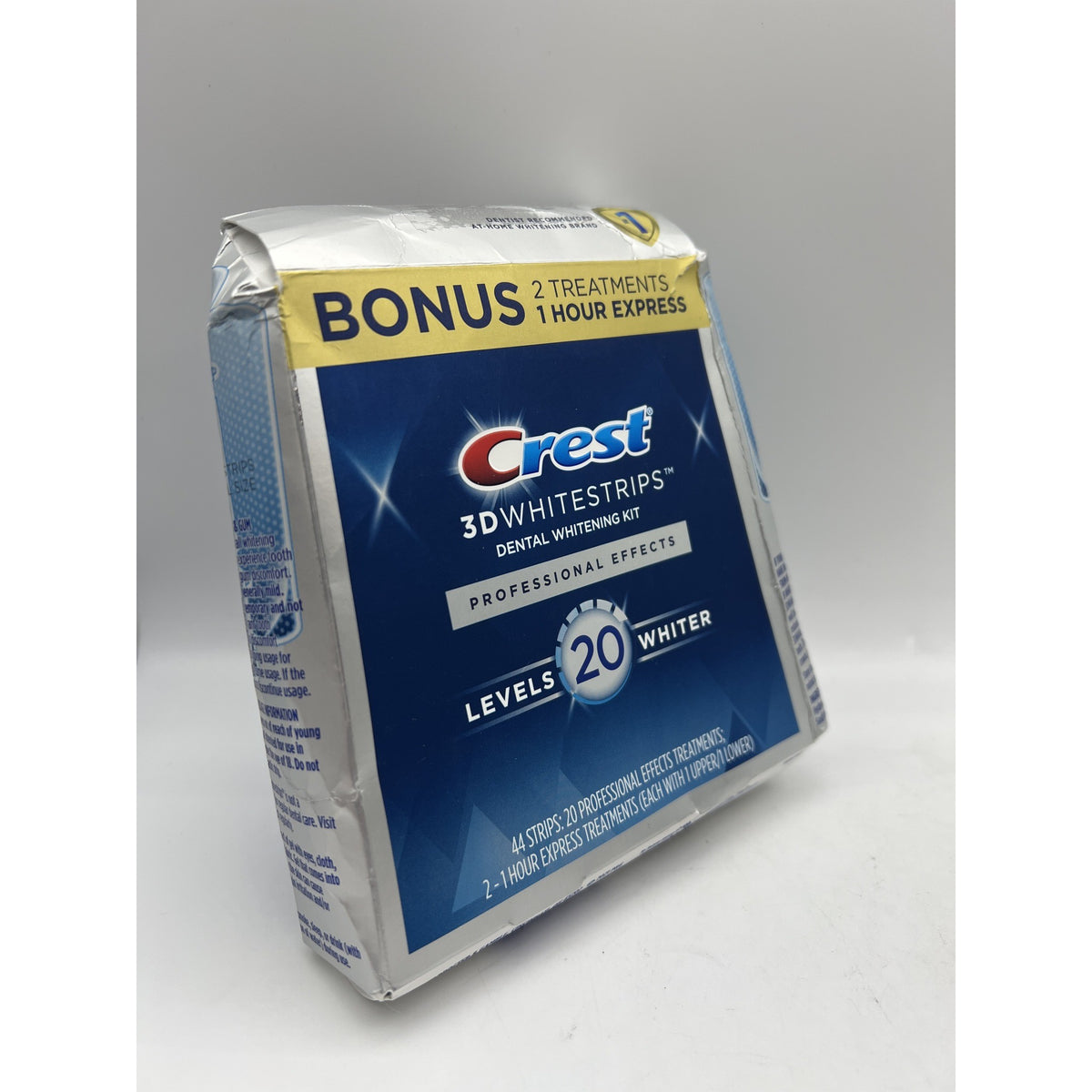 Crest 3D Whitestrips Professional Effects 44 Strips Open Box — photo 4