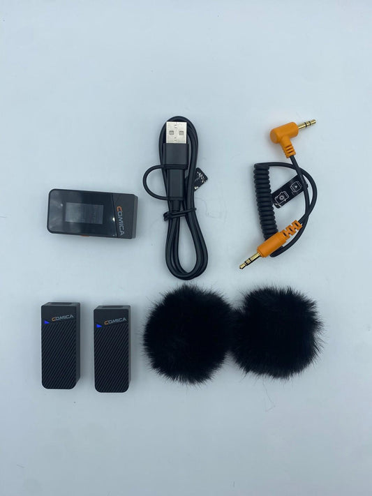 COMICA Vimo C3 Wireless Lavalier Microphone with Noise Cancellation