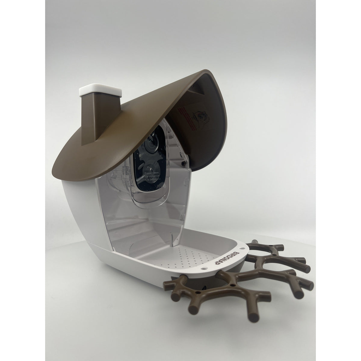 birdsnap P33 Smart Bird Feeder Camera Solar 2K 32GB Card Open Box — photo 4