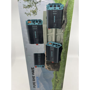 Pure Sine Wave Power Inverter 12V DC to 120V AC Factory Sealed — photo 4