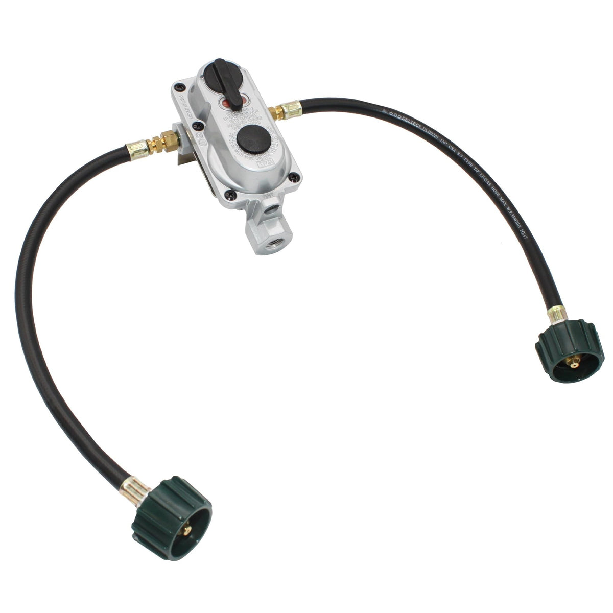 Flame King KT15ACR-2 2-Stage Auto Changeover LP Propane Regulator Open Box — photo 7
