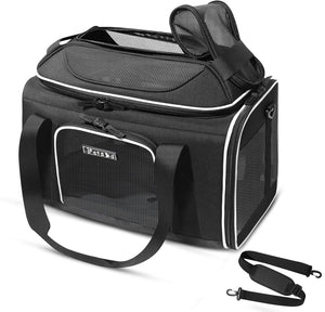 Anti-Scratch Mesh Pet Carrier