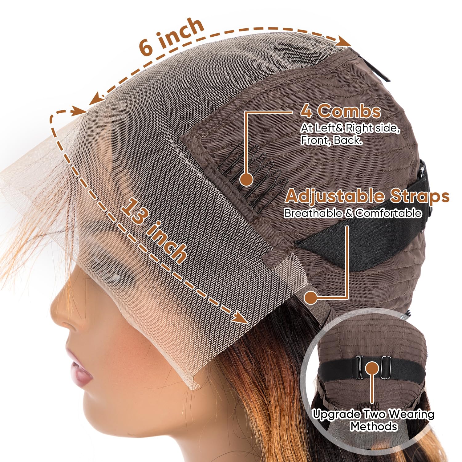 30-Inch 13x6 Highlight Body Wave Lace Front Wig