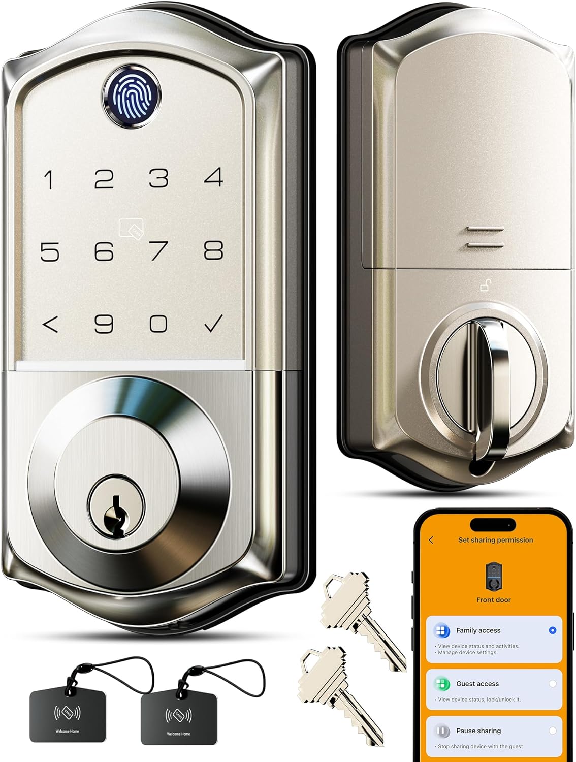 Veise VE017 Fingerprint Smart Door Lock