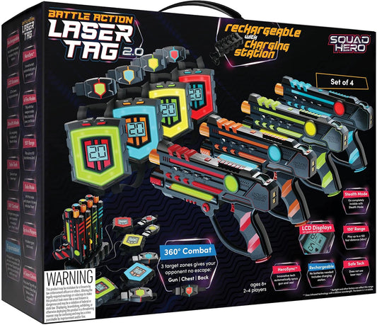 Squad Hero Rechargeable Laser Tag Set