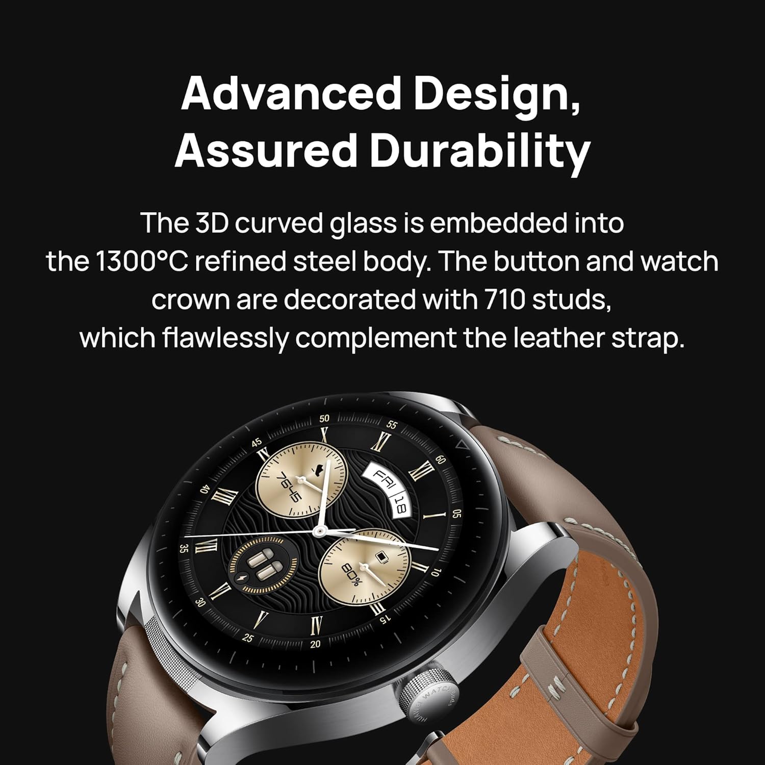 HUAWEI smartwatch with wireless earbuds