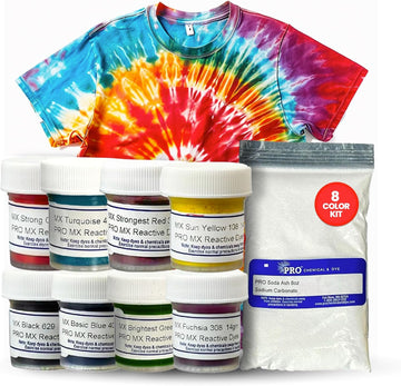 PRO Fiber Reactive MX 8 Color Dye Set
