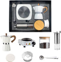KAIREDDIS 7-in-1 Moka Pot Espresso Set