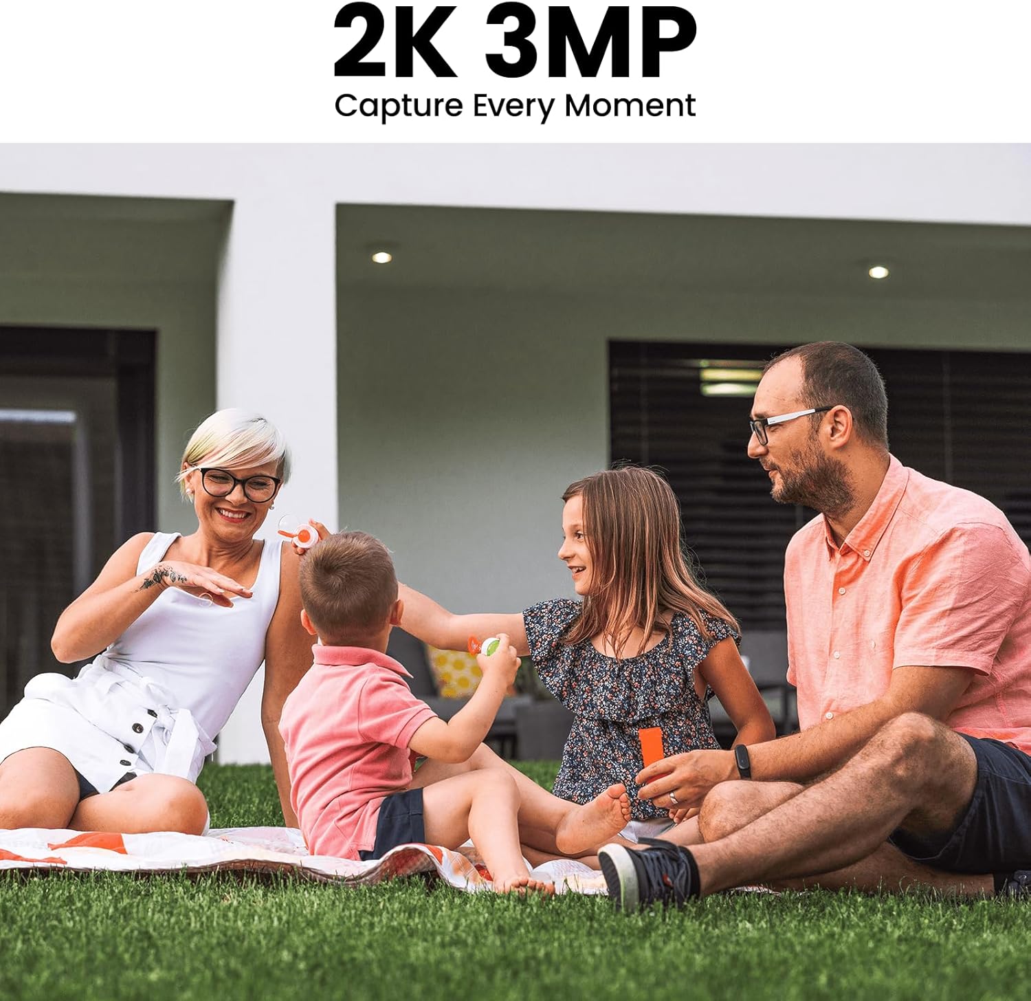 2K Wireless Security Camera Outdoor
