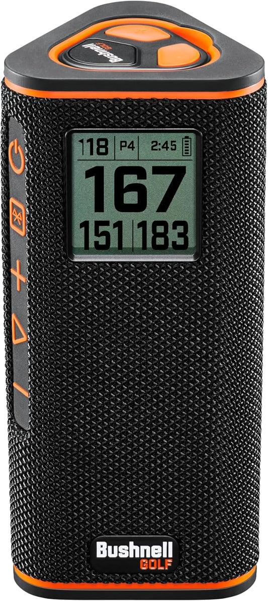 Bushnell Golf Wingman View Golf Speaker with GPS Distances