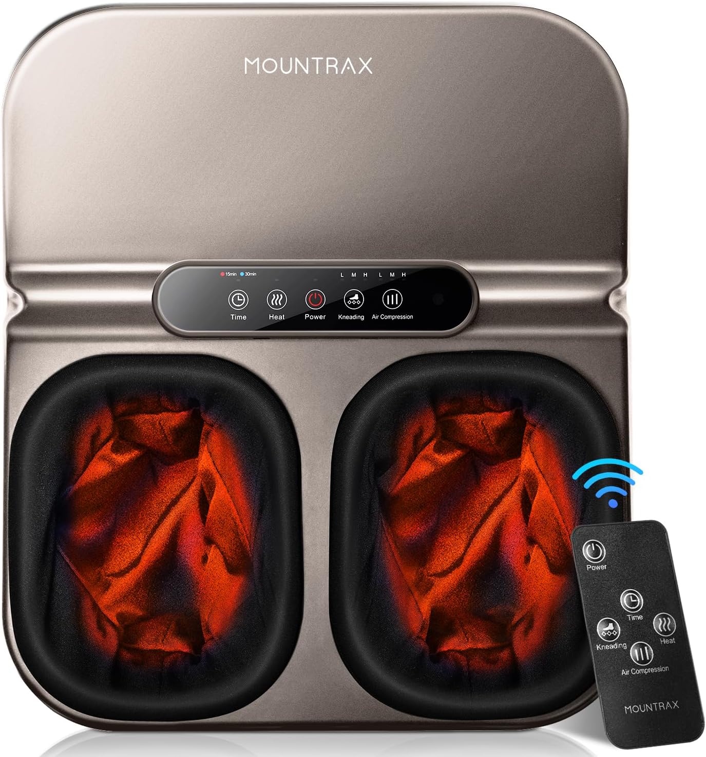 MOUNTRAX Foot Massager Machine with Heat