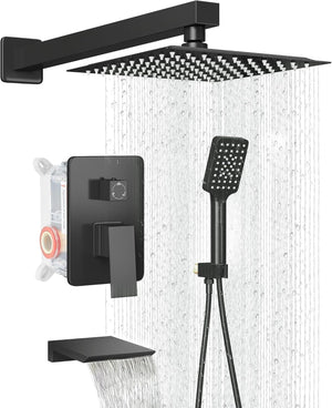 LCEVCGK Matte Black Shower System