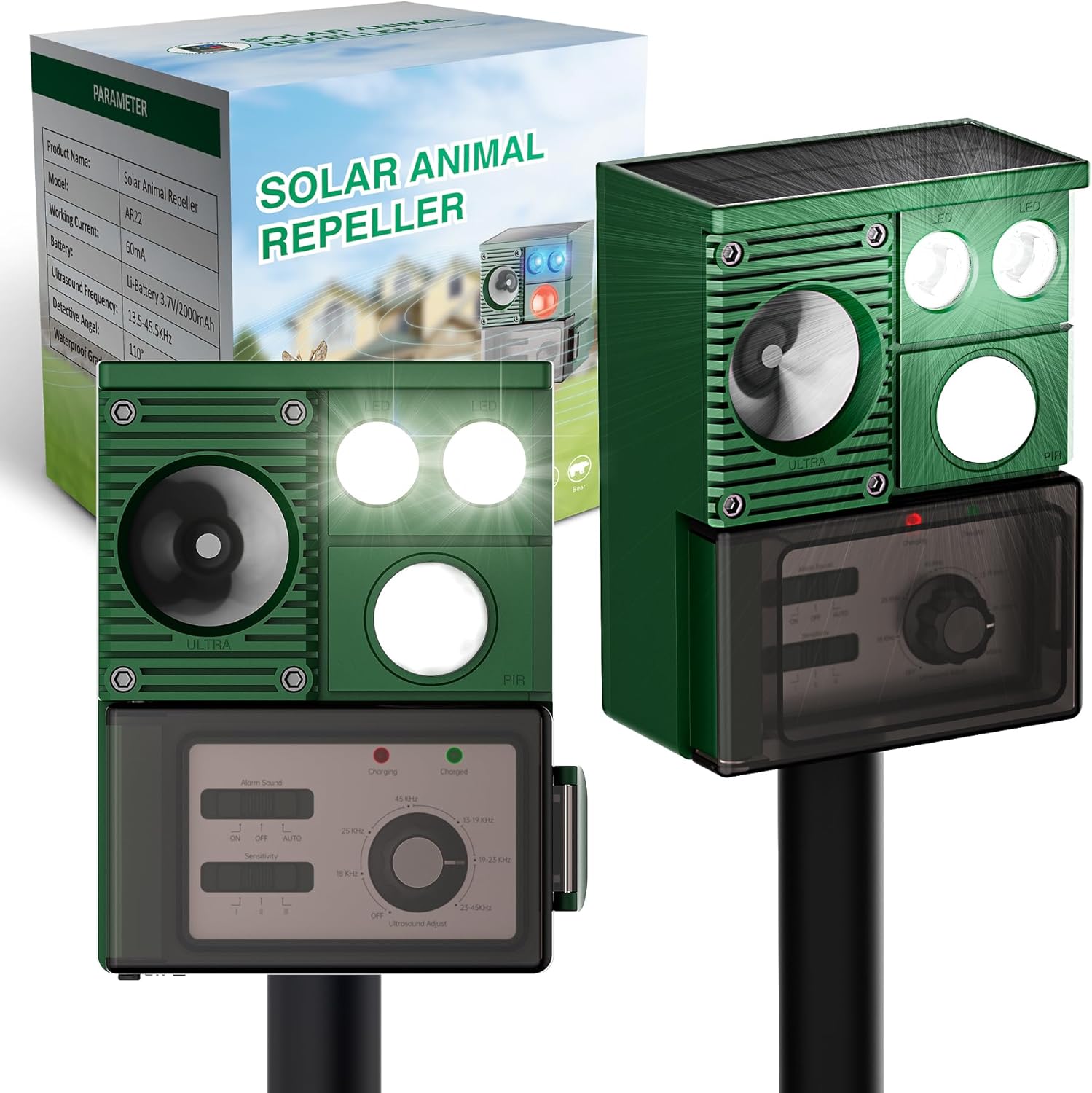 X-PEST Solar Animal Repeller Ultrasonic