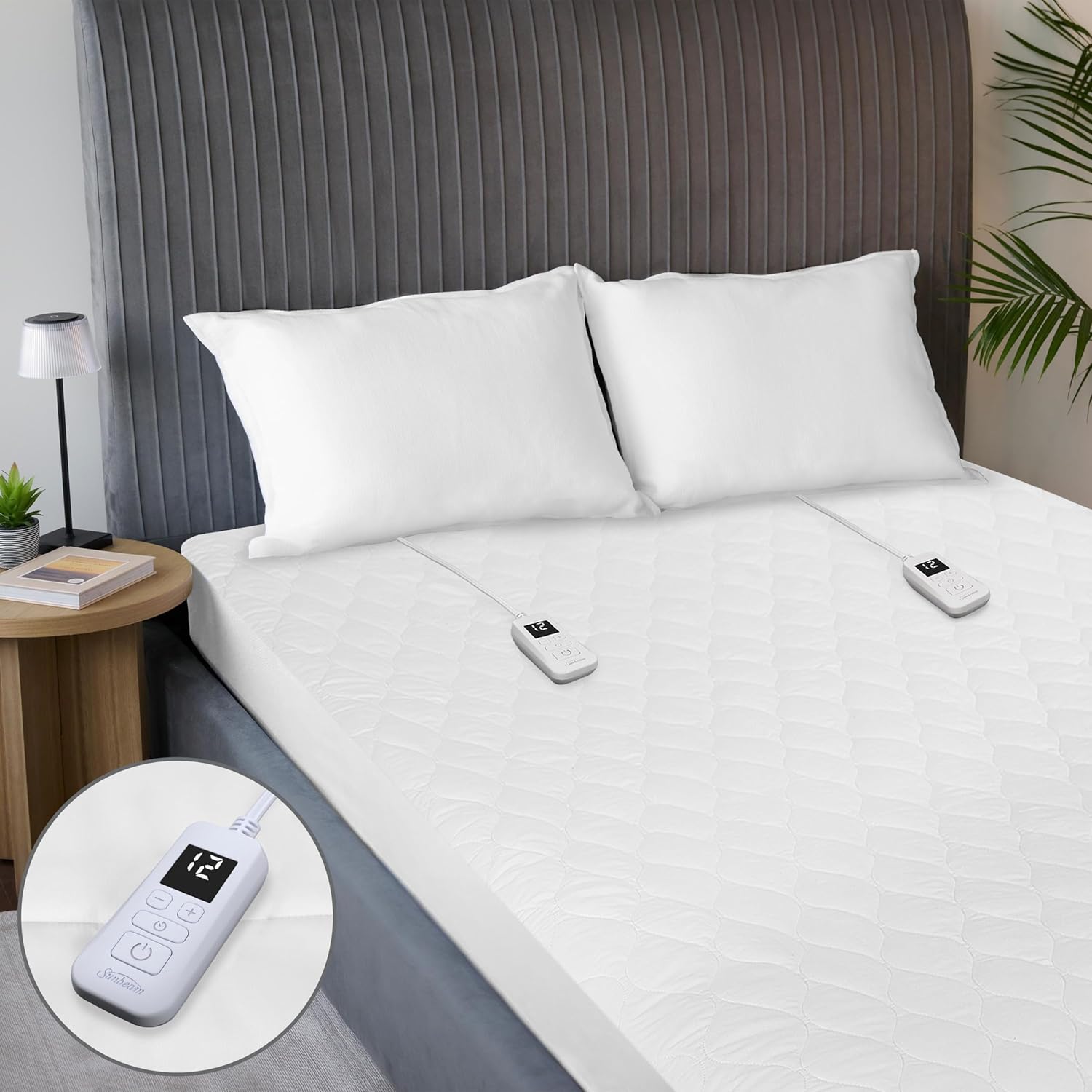 Sunbeam Heated Mattress Pad 12 Heat Settings