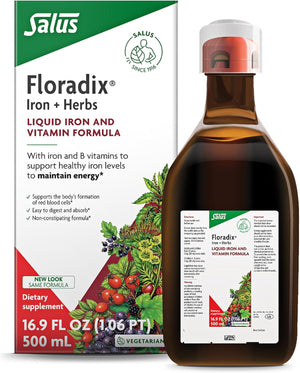 Floradix Iron & Herbs packaging